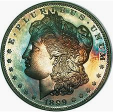 R. Akin Rare Coins & Currency Logo