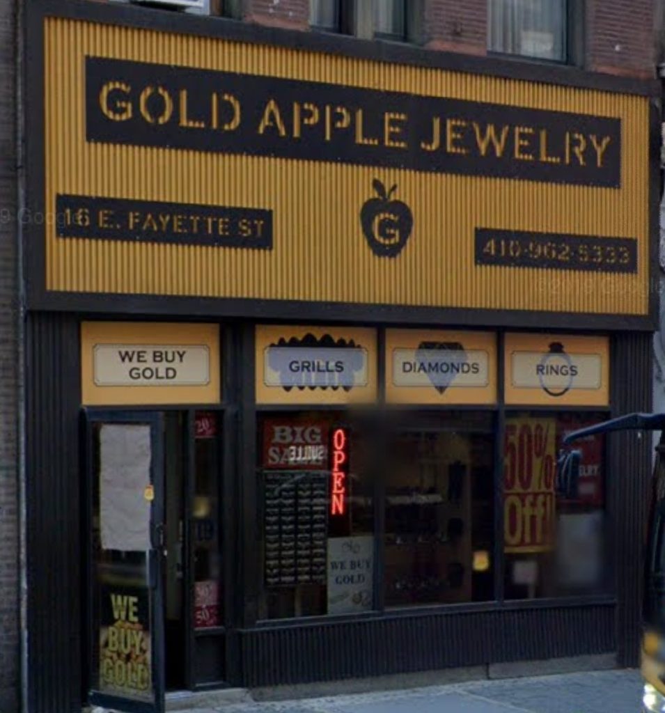 Gold Apple Jewelry