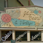 J&J Coins and Vintage Logo