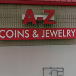 A-Z Coins & Stamps Logo