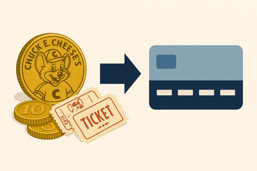 No Token Chuck E. Cheese Economy